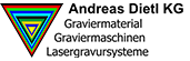 Logo Andreas Dietl e.U.; Graviermaterial, Graviermaschinen, Lasergravursysteme